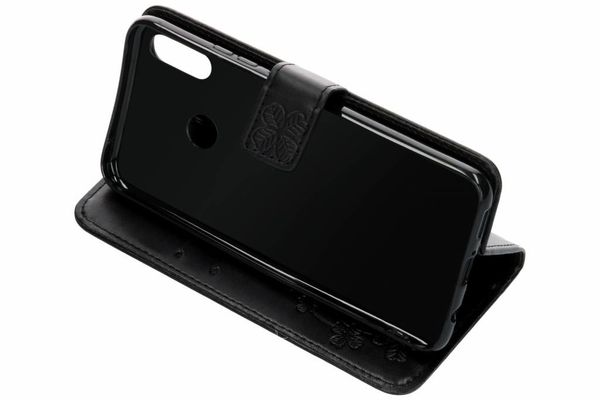 Etui de téléphone Fleurs de Trèfle Huawei P Smart Plus