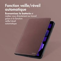 Accezz Coque tablette Classic Apple iPad Air 11 pouces (2025) M3 / (2024) M2 / Air 5 (2022) / Air 4 (2020) - Marron
