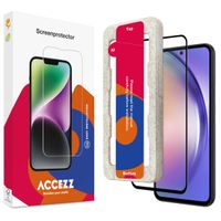 Accezz Protection d'écran en verre trempé avec applicateur Samsung Galaxy A54 / S23 FE - Transparent