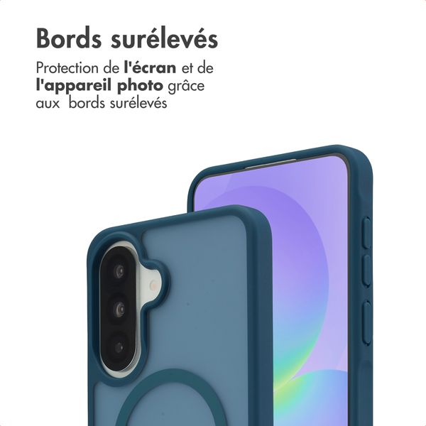 imoshion Coque Color Guard avec MagSafe Samsung Galaxy A37 (5G) - Bleu foncé