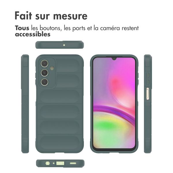 imoshion Coque arrière EasyGrip Samsung Galaxy A25 (5G) - Vert foncé