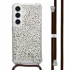 imoshion Coque Design avec cordon Samsung Galaxy S25 - Desert Dots