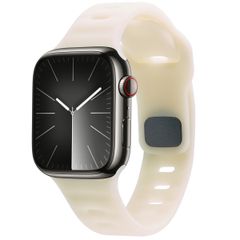 imoshion Bracelet en silicone Active Sport Apple Watch Series 1-10 / SE / Ultra (2) (44/45/46/49 mm) - Brille dans le noir