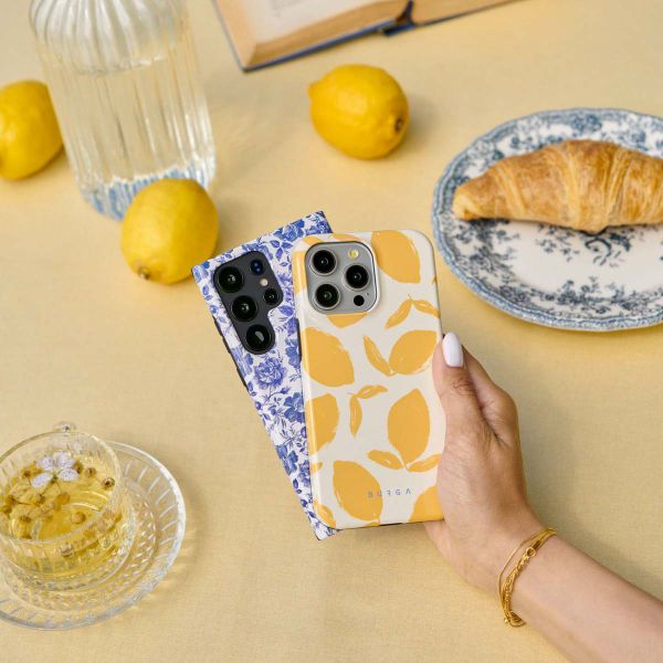 Burga Coque arrière Tough Apple iPhone 15 - Lemon Tart