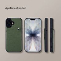 Selencia Coque Riva avec porte-cartes Apple iPhone 17 - Sage Green