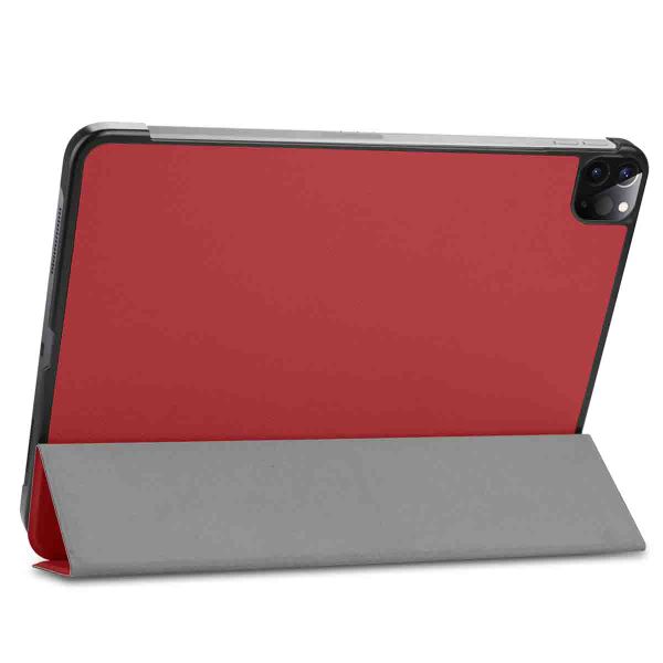 imoshion Coque tablette Trifold iPad Pro 12.9 (2018/2020/2021/2022) - Rouge