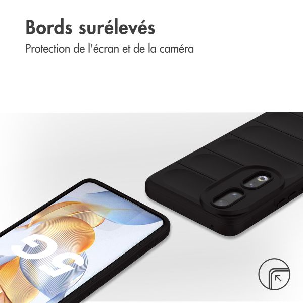 imoshion Coque arrière EasyGrip Honor 90 - Noir