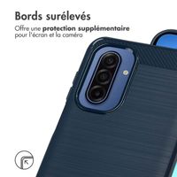 imoshion Coque Brushed Samsung Galaxy A17 - Bleu foncé