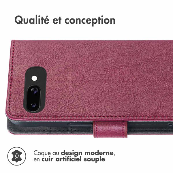 imoshion Étui de téléphone portefeuille Luxe Google Pixel 9A - Bordeaux