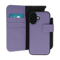 imoshion Étui portefeuille luxe 2-en-1 amovible Apple iPhone 17 - Violet