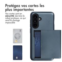 imoshion Coque arrière avec porte-cartes Samsung Galaxy A37 (5G) - Bleu foncé