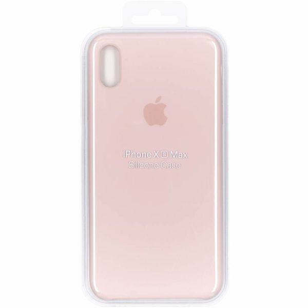 Apple Coque en silicone Apple iPhone Xs Max - Pink Sand