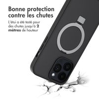Accezz Coque Ring Stand avec MagSafe Apple iPhone 14 Pro Max - Noir