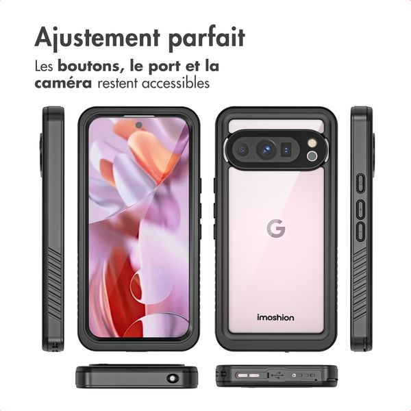 imoshion Étui étanche 360 Google Pixel 9 Pro - Noir