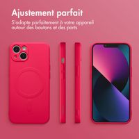 imoshion Coque Couleur avec MagSafe Apple iPhone 13 - Neon Pink