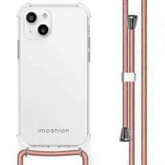 imoshion Coque avec dragonne Apple iPhone 13 Mini - Rose Doré