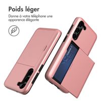 imoshion Coque arrière avec porte-cartes Samsung Galaxy S23 - Rose Doré