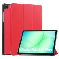 imoshion Coque tablette Trifold Samsung Galaxy Tab A11 Plus - Rouge