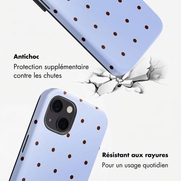 Selencia Coque arrière Vivid Apple iPhone 13 Pro - Happy Dots Digital Sky