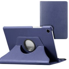 imoshion Coque tablette rotatif à 360° Samsung Galaxy Tab A9 8.7 pouces - Bleu foncé