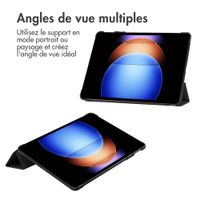 imoshion Coque tablette Trifold Xiaomi Pad 6S Pro 12.4 - Noir