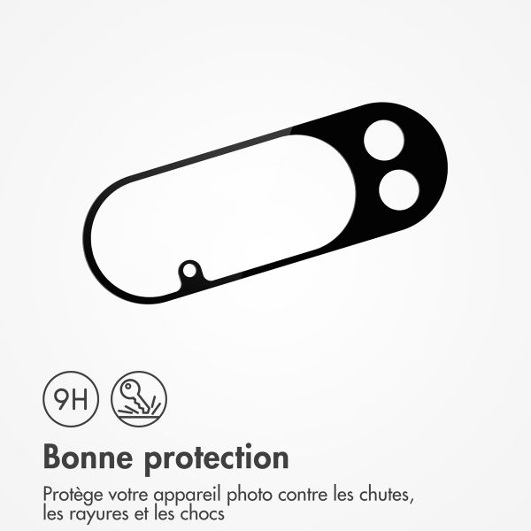 imoshion Protection Caméra en verre trempé 2 Pack Google Pixel 10 Pro - Noir