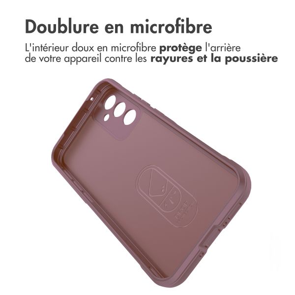 imoshion Coque arrière EasyGrip Samsung Galaxy A34 (5G) - Violet