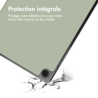 imoshion Coque tablette Design Trifold Samsung Galaxy Tab A9 Plus - Floral Green