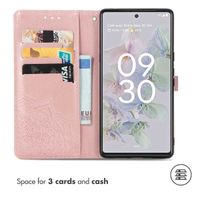 imoshion Etui de télephone Mandala Google Pixel 6a - Rose Doré