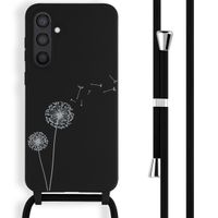 imoshion Coque design en silicone avec cordon Samsung Galaxy S23 FE - Dandelion Black