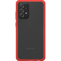 OtterBox Coque arrière React Samsung Galaxy A72 - Transparent /Rouge