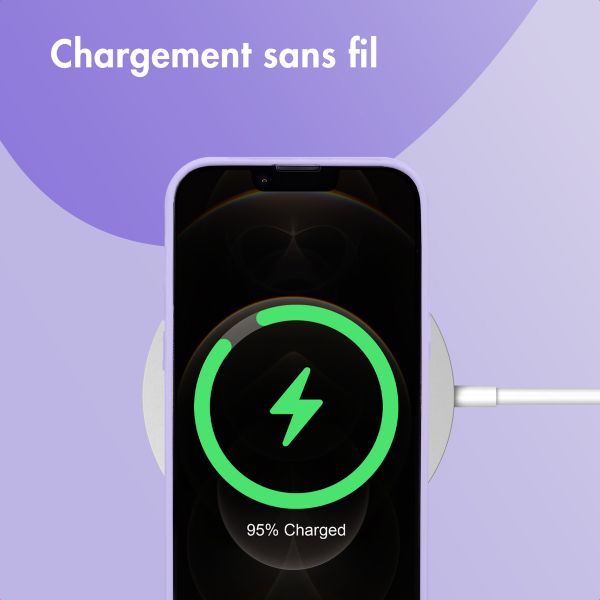 imoshion Coque Couleur Apple iPhone 12 (Pro) - Tropical Violet