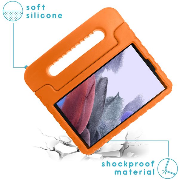 imoshion Coque kidsproof avec poignée Galaxy Tab A7 Lite - Orange