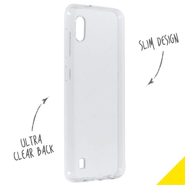 Accezz Coque Clear Samsung Galaxy A10 - Transparent