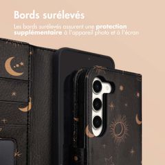 imoshion Étui de télephone portefeuille Design Samsung Galaxy S23 - Sky Black