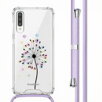 imoshion Coque Design avec cordon Samsung Galaxy A70 - Sandstone Dandelion