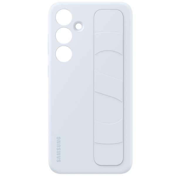 Samsung Coque arrière originale Standing Grip Galaxy S24 Plus - Light Blue