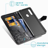 imoshion Etui de télephone Mandala Samsung Galaxy A20s - Noir