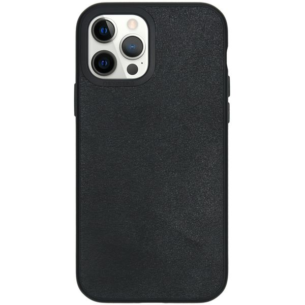 RhinoShield Coque SolidSuit iPhone 12 (Pro) - Leather Black