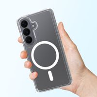 Accezz Coque arrière Xtreme Impact avec MagSafe Samsung Galaxy S26 - Transparent