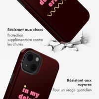 Selencia Coque arrière Vivid avec MagSafe Apple iPhone 13 - Delulu