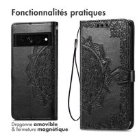 imoshion Etui de télephone Mandala Google Pixel 7 Pro - Noir