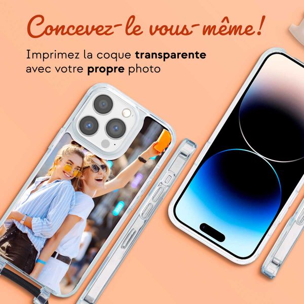 Concevez votre Coque MagSafe avec cordon amovible Apple iPhone 14 Pro - Transparent