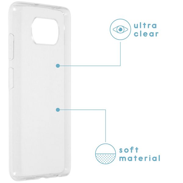 imoshion Coque silicone Xiaomi Poco X3 (Pro) - Transparent