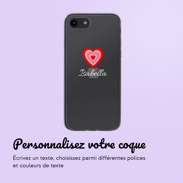 Coque avec votre propre photo et/ou texte Apple iPhone SE (2022 / 2020) / 8 / 7 - Hartje