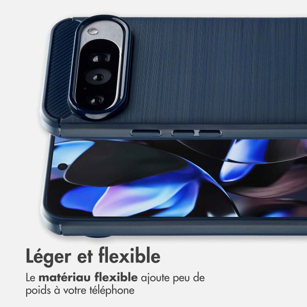 imoshion Coque Brushed Google Pixel 10 Pro - Bleu foncé