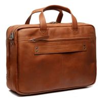 The Chesterfield Brand Sac ordinateur 17 pouces Ryan - Cuir véritable - Cognac