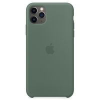 Apple Coque en silicone iPhone 11 Pro Max - Pine Green