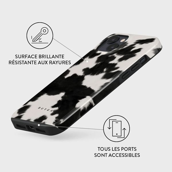 Burga Coque arrière Tough iPhone 14 - Achromatic