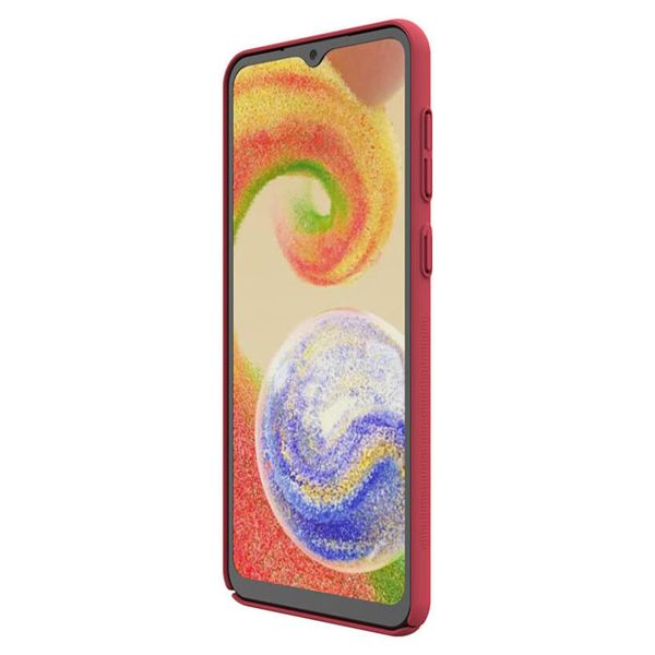 Nillkin Coque Super Frosted Shield Samsung Galaxy A04 - Rouge